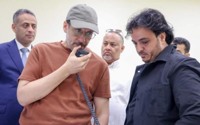 رئيس الوزراء يقوم بزيارة ميدانية لمحطة الرئيس الكهربائية بالبريقة