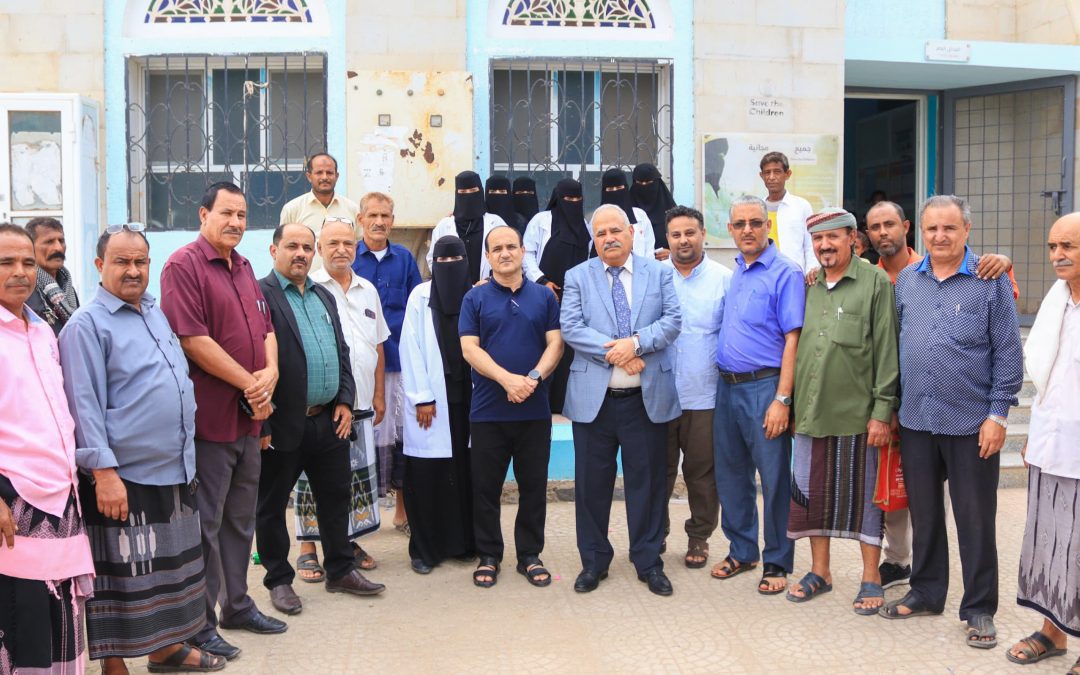 *عبود ناجي والبيشي يدشنان إفتتاح 4 غرف جديدة في مركز اللحوم الصحي بدارسعد*