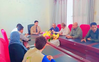 د. باعزب واليزيدي يناقشان تعزيز العمل المشترك في إنجاح حملة  منع إطلاق الأعيرة النارية .