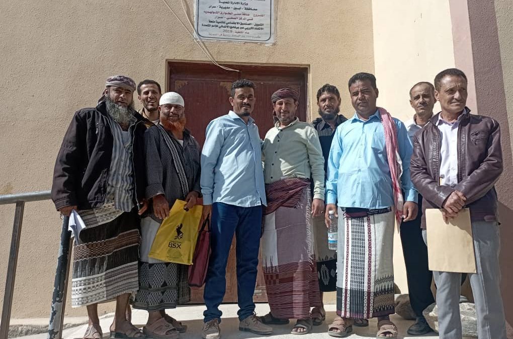 اجراء دور الاستلام والتسليم بين مديري مكتب صحة سرار السلف والخلف