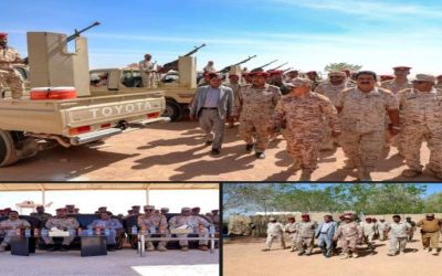 النائب البحسني يوجه بإعداد مناورة عسكرية وأمنية لرفع المستوى القتالي بحضرموت