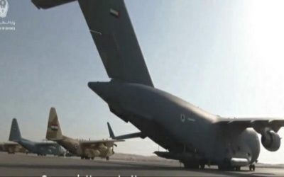 وزارة الدفاع الاماراتية: بدء عملية انزال جوي في شمال غزة