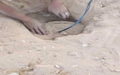 اللواء الأول دعم واسناد ييفكك عبوة ناسفة بمحافظة أبين