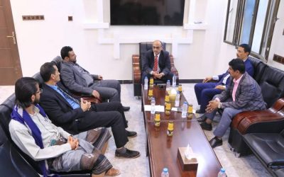 رئيس انتقالي شبوة يزور جامعة شبوة ويناقش سبل دعم الجامعة