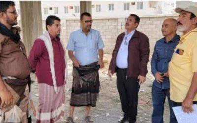 مدير عام المنصورة يتفقد الأعمال الإنشائية بمشروع “بناء مدرسة لذوي الاحتياجات الخاصة وروضة للأطفال” بحي كابوتا