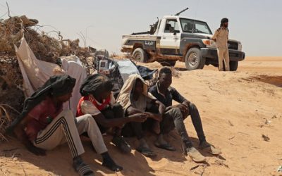 العثور على مقبرة جماعية لعشرات المهاجرين في ليبيا