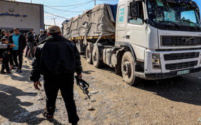 واشنطن تعلن دخول 250 شاحنة مساعدات إلى غزة