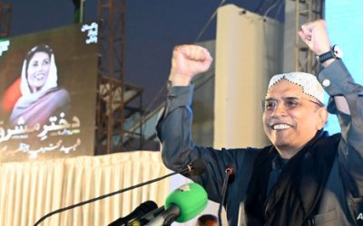 انتخاب آصف علي زرداري رئيسا لباكستان للمرة الثانية