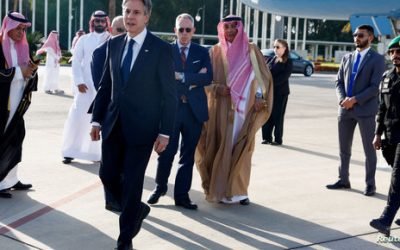 بلينكن في السعودية قبل التوجه إلى مصر وإسرائيل