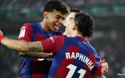 الدوري الإسباني.. برشلونة يفوز على لاس بالماس