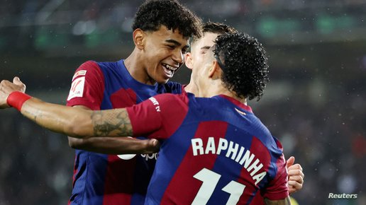 الدوري الإسباني.. برشلونة يفوز على لاس بالماس