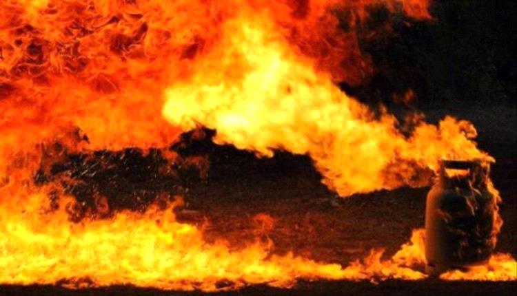 انفجار اسطوانة غاز يصيب أسرة بحروق بالغة في منطقة البساتين شمال عدن