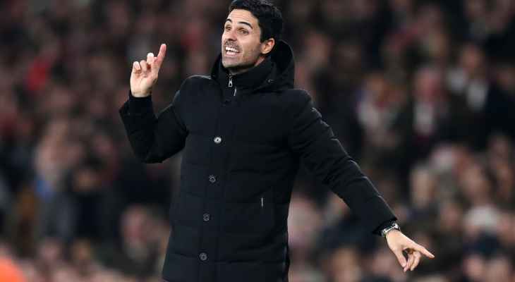 مايكل ارتيتا: اريد من اللاعبين الاستمتاع ضد السيتي