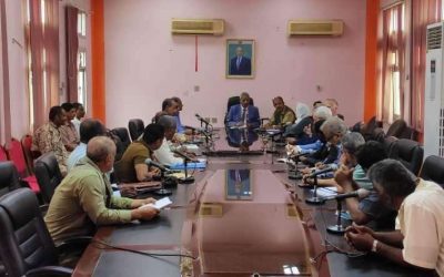 محافظ لحج يلتقي الممثل المقيم لبرنامج الأمم المتحدة الإنمائي (UNDP) في اليمن