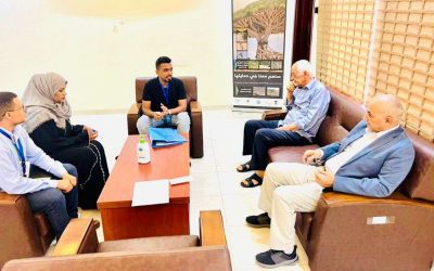 وزير المياه والبيئة يبحث مع منظمة سمرتيان بيرس مشاريع المياه والصرف الصحي