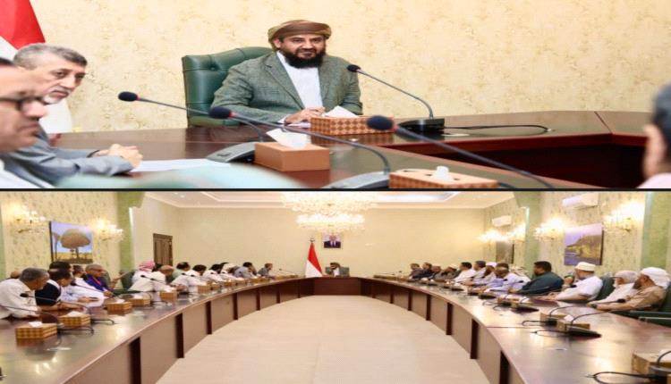 المحرّمي يبشر رجال المال والأعمال في العاصمة عدن