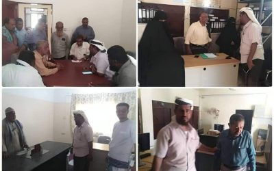 مدير عام خنفر “اليوسفي” يقوم بنزول ميداني إلى  المكاتب التنفيذية في المديرية ويطلع على الدوام الرسمي فيها خلال شهر رمضان