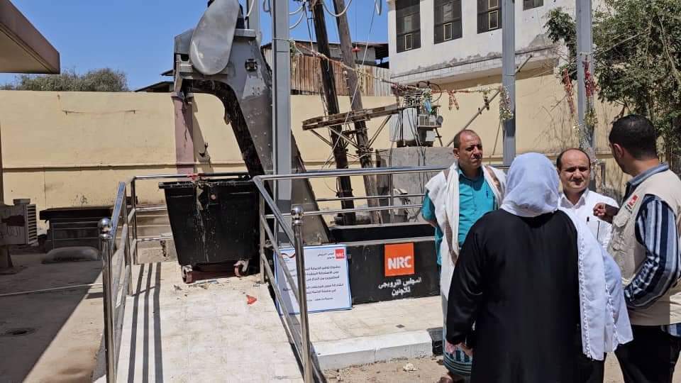 عدن .. افتتاح مشروع “سي كرين” لفصل المخلفات الصلبة  في دارسعد