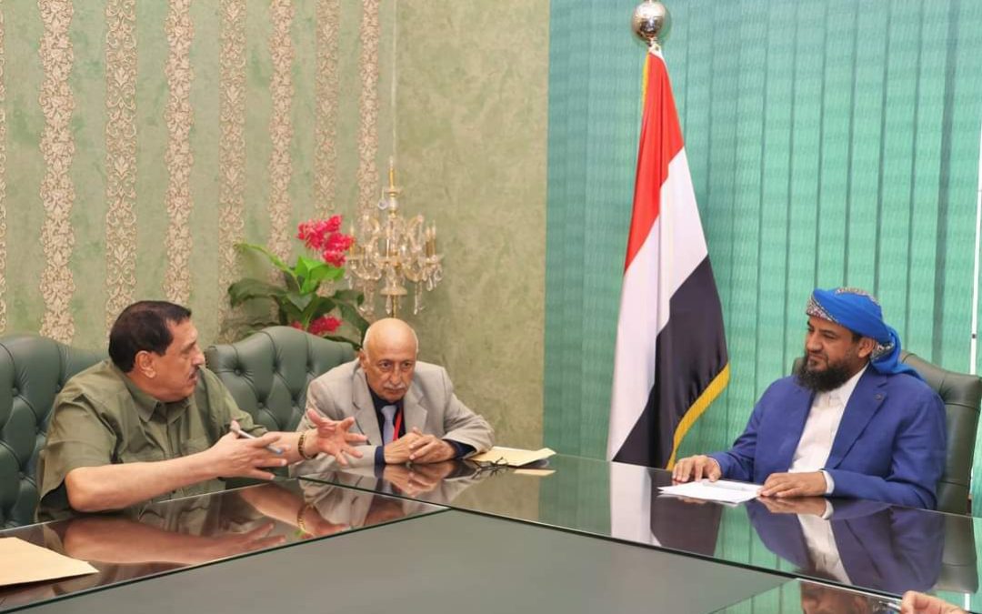*المحرّمي يجتمع بمدير أمن العاصمة عدن ورئيس مصلحة السجون بالجمهورية*