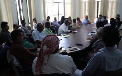 المكتب التنفيذي بأبين يعقد اجتماعه الدوري برئاسة المحافظ ويقف امام عدد من التقارير