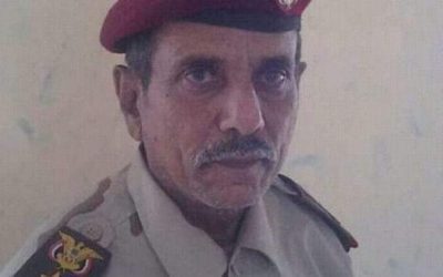 العميد ركن محمد ملهم يقدم الشكر للطاقم الطبي في مستشفى أحور الذي اجرى العملية القيصرية بنجاح