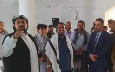 مدير أوقاف مديرية خنفر يستلم اول مسجد في مدينة الخليج العربي التي تحتوي على 66مسجد