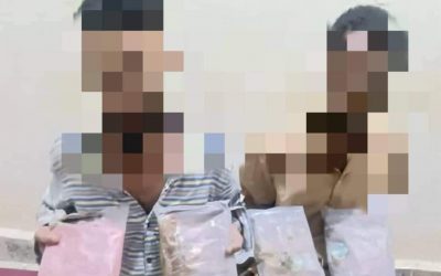 أحدهما مطلوب أمنيًا .. الحزام الأمني يضبط شخصين وبحوزتهما كمية من حشيش بأبين
