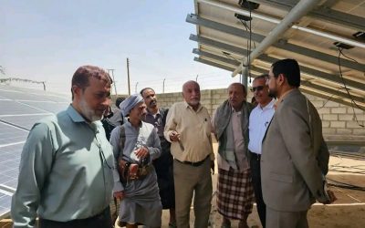 بتكليف المحافظ بن الوزير لجنة برئاسة الدكتور لمروق تزور حقل العوشة المائي وتقف على أبرز التحديات.