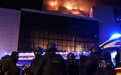 الأمن الروسي يؤكد وقوع إطلاق النار قبل بدء الحفل الموسيقي بالمركز التجاري “كروكوس سيتي”