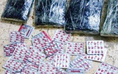 ضبط متهم بحوزته أكثر من 2500 حبة من الممنوعات في مديرية القطن بحضرموت