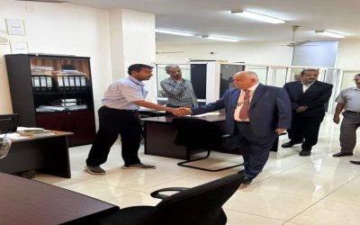 وزير الخدمة المدنية والتأمينات يدشن برنامج النزول الميداني لمتابعة الانضباط الوظيفي خلال شهر رمضان المبارك