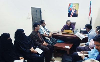 انتقالي أبين يشدد على ضرورة توحيد الجهود والتنسيق بين مختلف إدارات المجلس