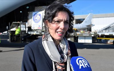 وزيرة خارجية بلجيكا تدعو لوقف إطلاق نار فوري بغزة