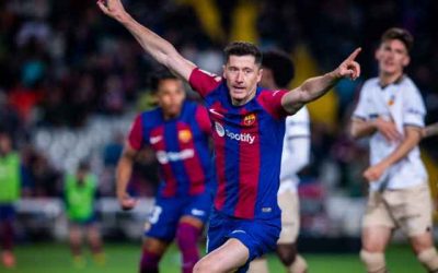 الدوري الإسباني: ليفاندوفسكي يتألق ويهدي الفوز لبرشلونة على حساب فالنسيا