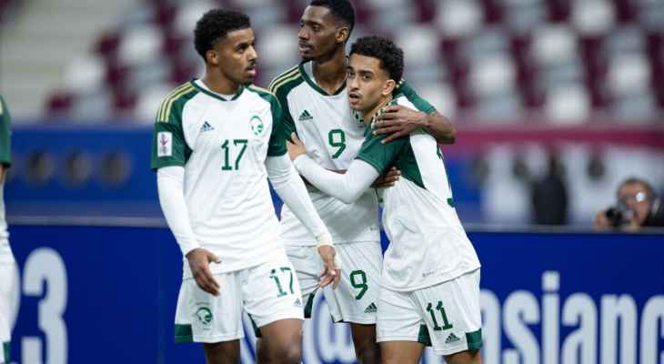 كأس آسيا تحت 23 عاماً: خماسية للسعودية ضد تايلاند