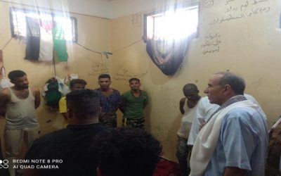 توجيهات من مدير أمن لحج بسرعة حل كافة القضايا التي يعاني منها السجناء