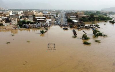 تقرير أممي يحذر من خطر الفيضانات الشديدة في حضرموت والمهرة وشبوة