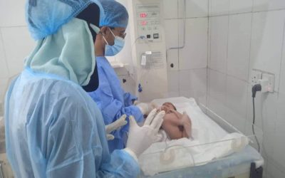 مستشفى أحور يشهد ثاني عملية جراحية قيصرية خلال  أسبوع