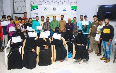 برعاية انتقالي العاصمة.. مؤسسة شباب عدن الواعد تختتم المخيم التدريبي الرمضاني الثالث