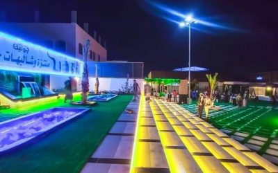 في ظل تنامي قطاع الاستثمار بالمحافظة…  أفتتاح المرحلة الثانية من مشروع منتزه وشاليهات جوليت بمدينة عتق.