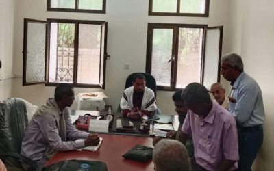 مدير عام خنفر “اليوسفي” يقوم بنزول ميداني إلى مكتب التربية والتعليم بالمديرية