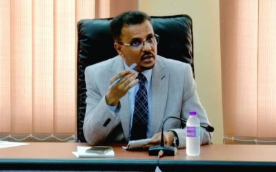 الأمين العام لمحلي حضرموت يرأس اجتماعًا للجنة الطوارئ للاستعداد لاخدود المنخفض الجوي