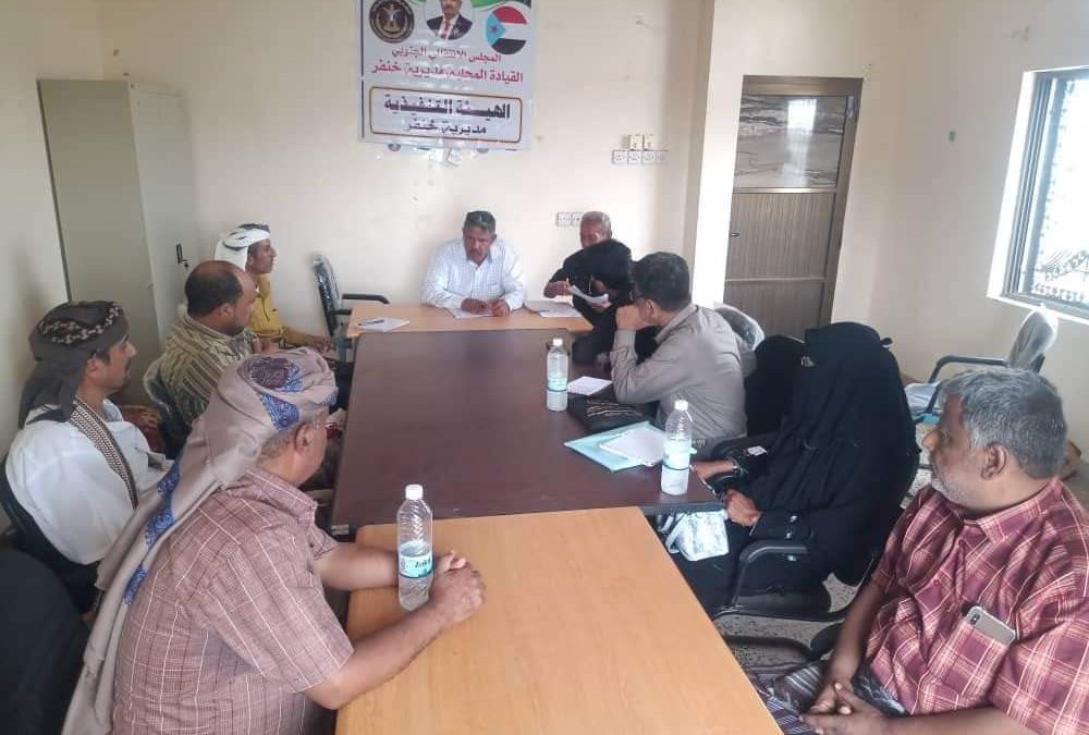 تنفيذية انتقالي المهرة تعقد اجتماعاً استثنائياً لمناقشة الاستعدادات لمواجهة الحالة الجوية الحالية