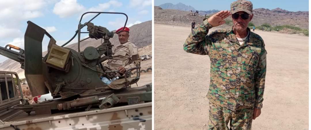 قيادة وضباط وأفراد الكتيبة الاولى صقور يبعثون  رسالة تعزية ومواساة  في وفاة فضل سالم عبدالرب