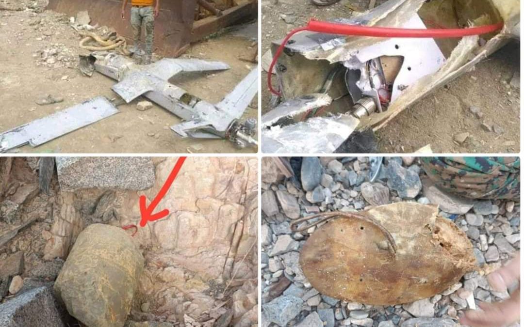 مصدر عملياتي في الحزام الأمني أبين ينشر تفاصيل كاملة عن سقوط الطائرة الحوثية المسيرة المفخخة في ثنهه
