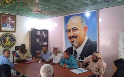 تنفيذية انتقالي التواهي تعقد اجتماعها الدوري لشهر أبريل