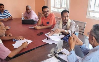 وكيل وزارة الزراعة والأسماك يلتقي بإدارة المؤسسة العامة لإكثار البذور