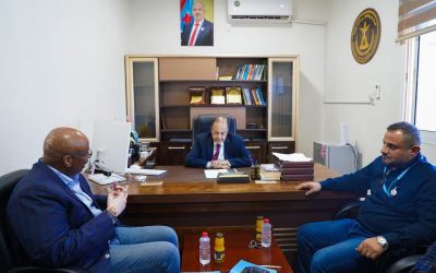 الدكتور الحاج يبحث مع “الأوتشا” تكثيف تدخلاتها الإنسانية في الجنوب