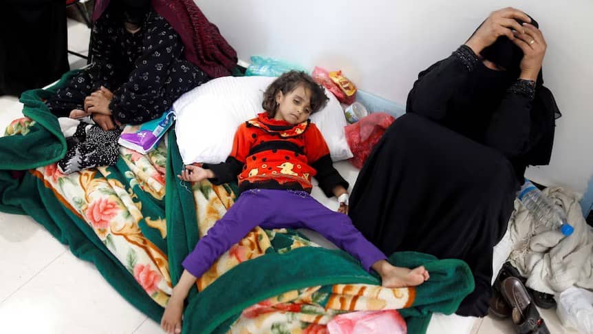 تسجيل 489 إصابة بالكوليرا في عدن خلال يومين