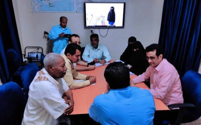فريق من انتقالي أبين يبحث مع مكتب الصحة بالمحافظة تداعيات انتشار مرض الكوليرا